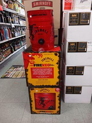 A keg of Fireball!