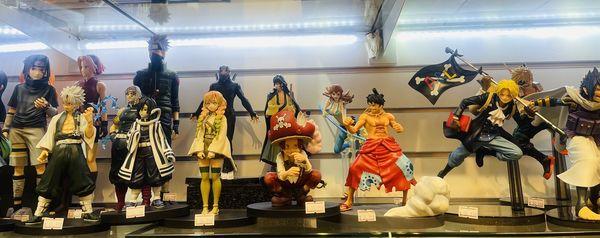 New variety of anime figures!