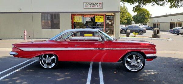 Chevrolet impala's on custom 22 inch wheel's