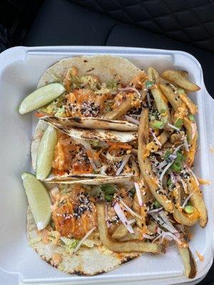 3 Piece Shrimp Crispy Taco