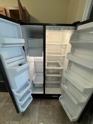 Deep clean refrigerator