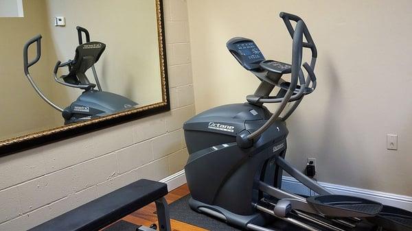 Elliptical Machine in Trimm-Way's fitness area.