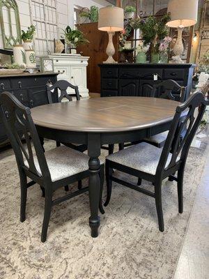 Vintage table and chair sets, updated and refreshed for today's home