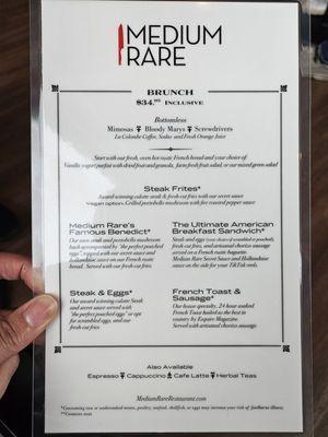 Brunch Menu