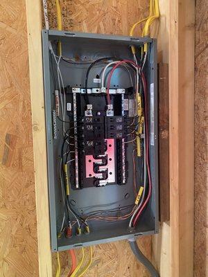 sub panel install