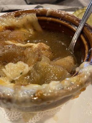 French onion soup