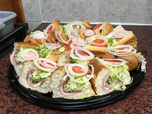 hoagie party trays