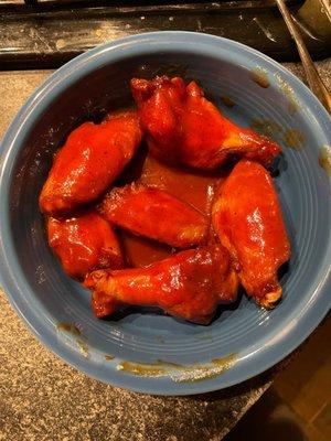 Wings w/ Henny Sauce