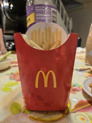 Is this normal for a large fry order?