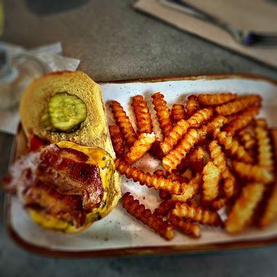 Texas bbq burger