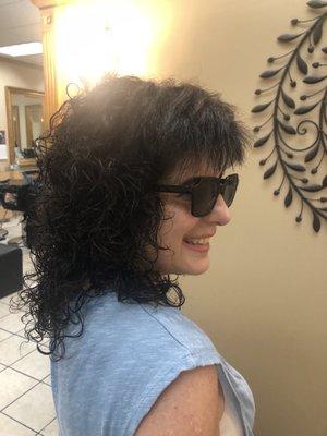 WOLF Cut and Balayage by the amazing fabulous Yvonne Miller