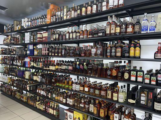 Liquor shelf