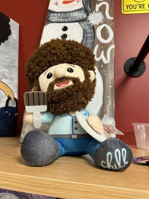 Bob Ross doll