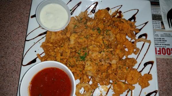 Buffalo wing calamari!