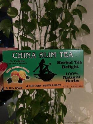 Citrus Detox Slim Tea (great for if you binge ate a shit ton of unhealthy eats the day before or want to detox)