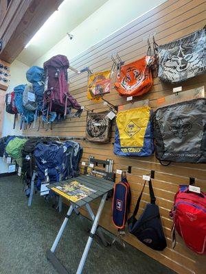 Check out our Osprey backpacks and Drawstring bags!