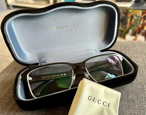 New Gucci prescription glasses from Cohen's