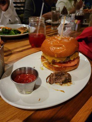 Steakhouse burger