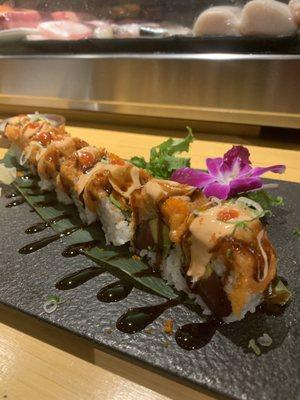 Crazy salmon roll