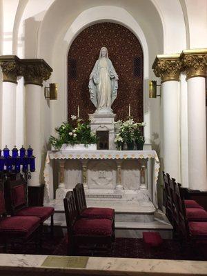 The Basilica altar