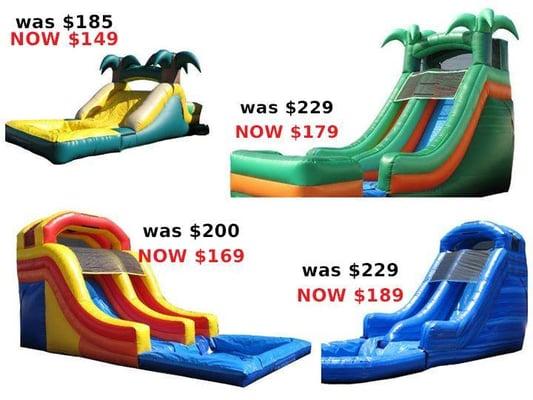 New, Crazy Discounts on our Inflatable Slides Collection! Browse the whole catalogue - to chose the exact match for your party!