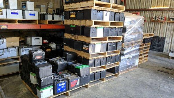 The Warehouse - they carry most batteries in stock