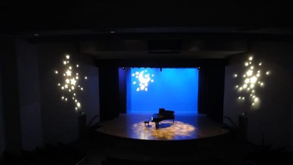 Piano concert set-up