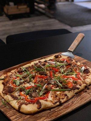 Five-Spice Roasted Duck Pizza