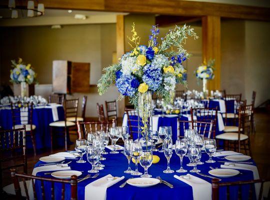 My wedding reception ballroom designed by Michael Kaintz and True Luxe Events.