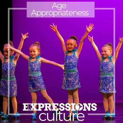 Expressions Core Value: Always Age Appropriate!