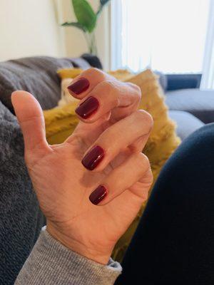 Blood red Gel color