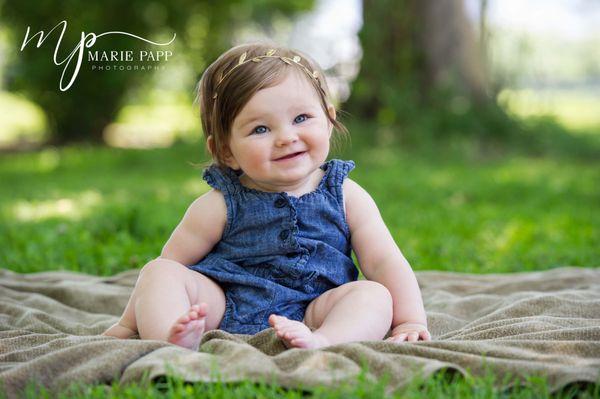 Hoboken Baby portrait in Elysian Park.