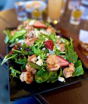 Congregation Salad with shrimp - really delicious!