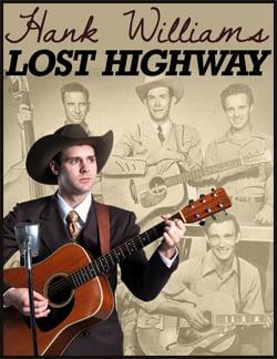 HANK WILLIAMS: LOST HIGHWAY is playing at the Fallon House Theatre at Columbia State Historic Park from April 1 to May 15, 2016.