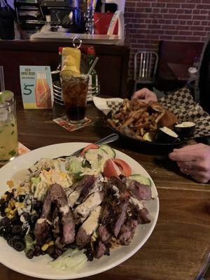 Steak Salad with Chipotle Ranch