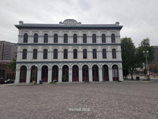 Exterior of Pico House