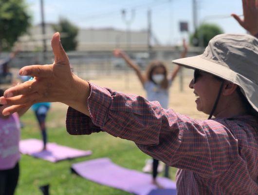 Yoga with Vanessa summer Horse Camp- group4