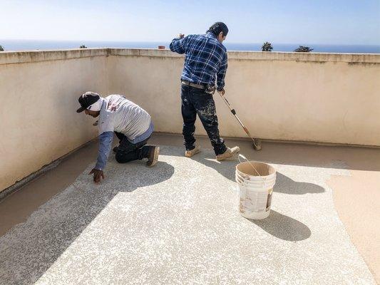 Laguna Beach deck waterproofing