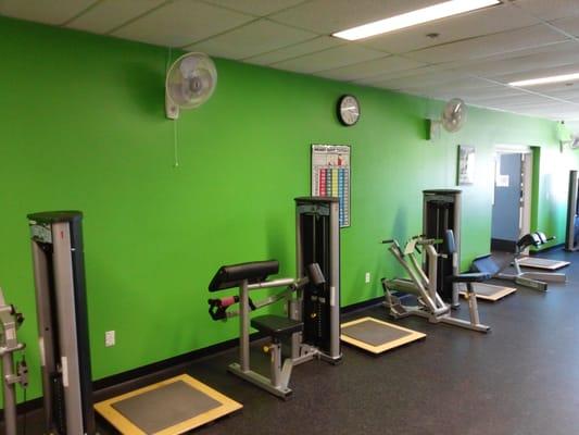 SARC has a Circuit Room to help those with a limited schedule a great workout.