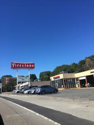 Firestone West Roxbury -- 1528 VFW Parkway, West Roxbury             Sign