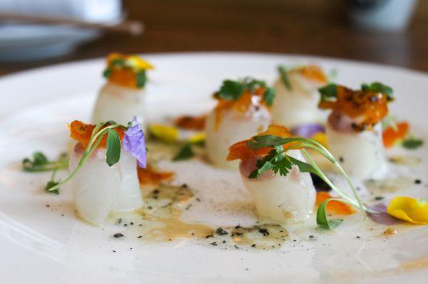 Fluke Kumquat Sashimi