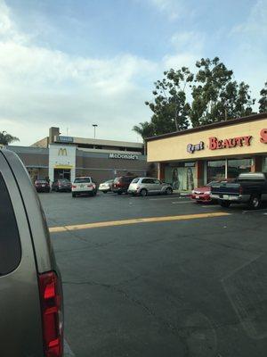 McDonald's next to the Remi Beauty Supply Store