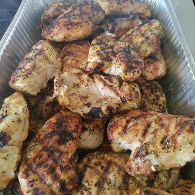 Grilled citrus chicken