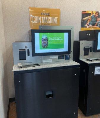 FREE coin machine for members