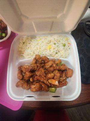 Honey chicken