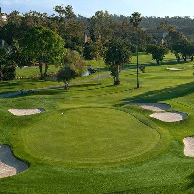 El Camino Country Club,3202 Vista Way, Oceanside, Ca.92056.Hole #10, 503 yd. Par 5  by D Squared Productions