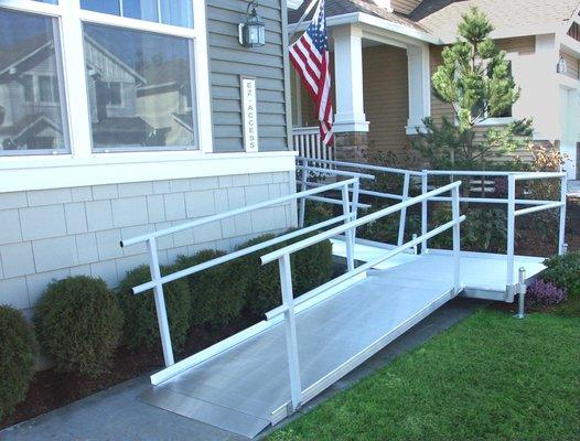 Modular and portable Ramps plus installation