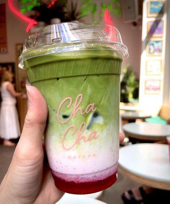 Strawberry Matcha