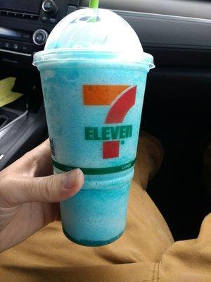 Low sugar slurpee. Cotton candy flavor