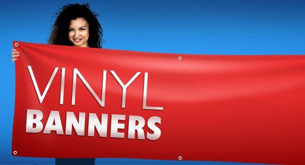 Professional Vinyl Banners in Many Sizes and at the best prices.